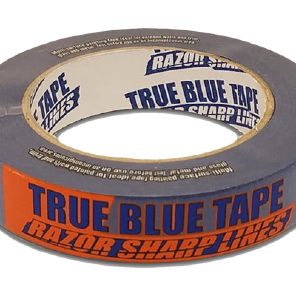 Blue Painter's Tape, 1 x 60 yards - 36 Rolls Per Case